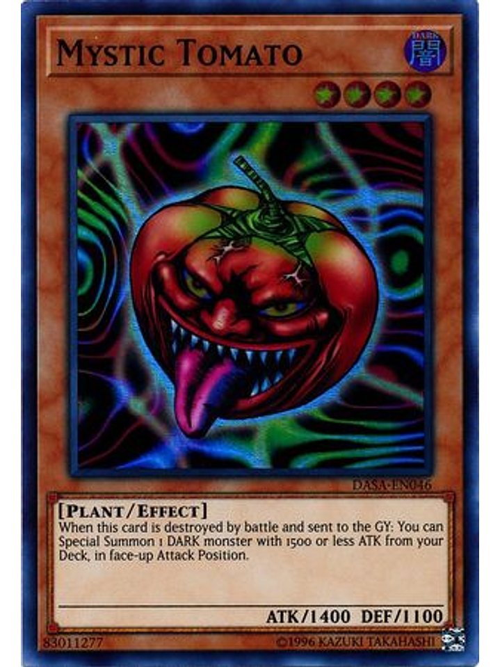 Mystic Tomato - DASA-EN046 - Super Rare Unlimited 1