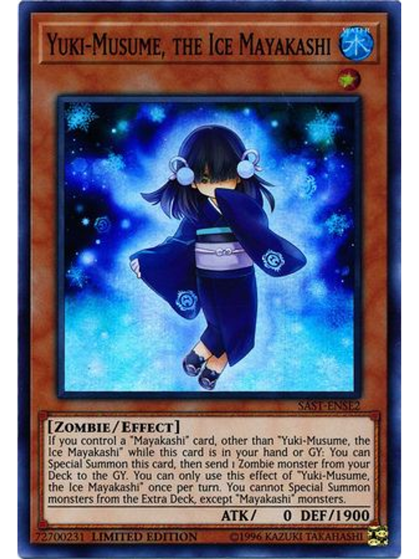 Yuki-Musume, the Ice Mayakashi - SAST-ENSE2 - Super Rare Limited Edition 1