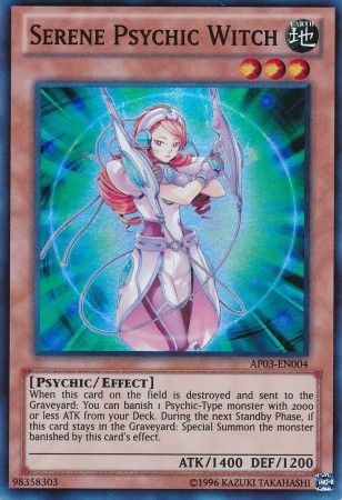 Serene Psychic Witch - AP03-EN004 - Super Rare
