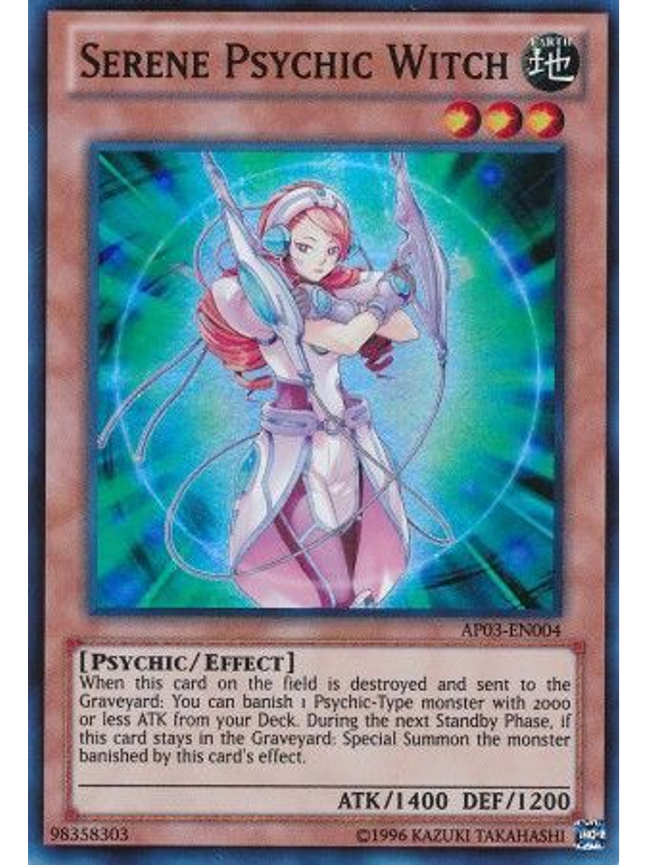 Serene Psychic Witch - AP03-EN004 - Super Rare 1