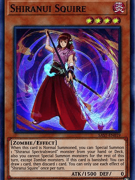 Shiranui Squire - SAST-EN019 - Super Rare Unlimited