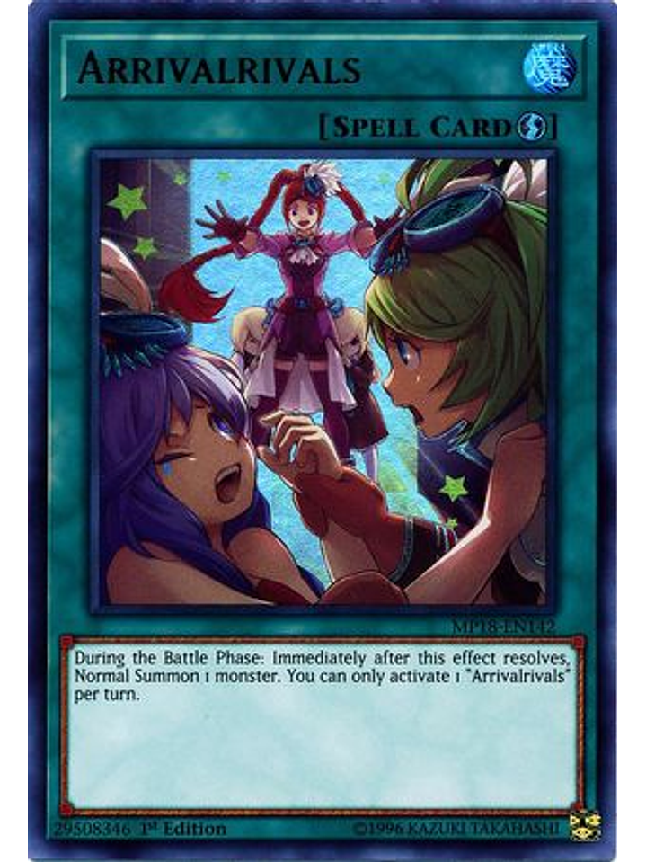 Arrivalrivals - MP18-EN142 - Ultra Rare 1st Edition 1