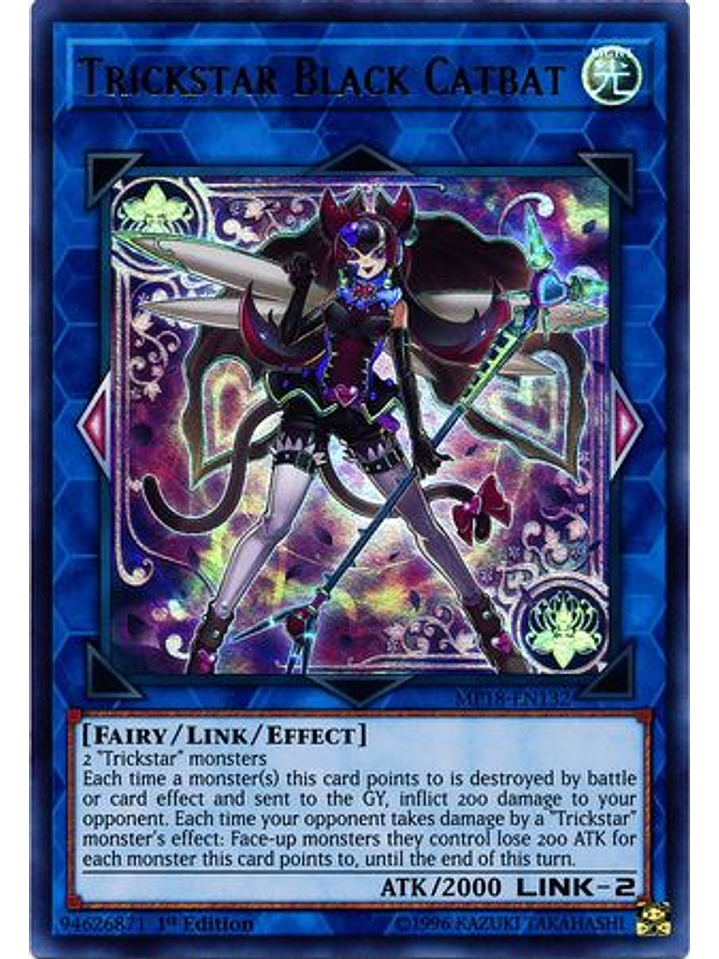 Trickstar Black Catbat - MP18-EN132 - Ultra Rare 1st Edition 1
