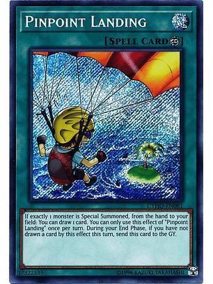 Pinpoint Landing - CYHO-EN081 - Secret Rare Unlimited
