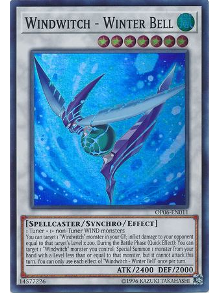 Windwitch - Winter Bell - OP06-EN011 - Super Rare 1