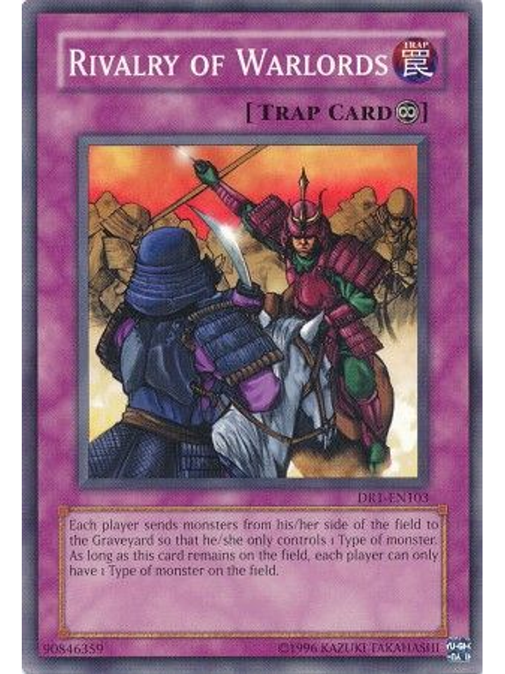 Rivalry of Warlords - DR1-EN103 - Common 1
