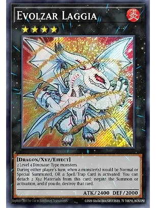 Evolzar Laggia - BLGG-EN008 - Secret Rare 1st Edition