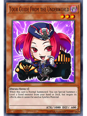 Tour Guide From the Underworld - BLGG-EN005 - Secret Rare 1st Edition