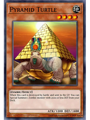 Pyramid Turtle - BLGG-EN053 - Ultra Rare 1st Edition