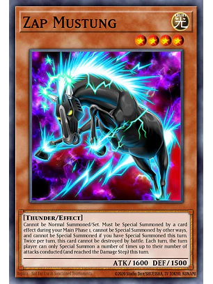 Zap Mustung - BLGG-EN066 - Ultra Rare 1st Edition