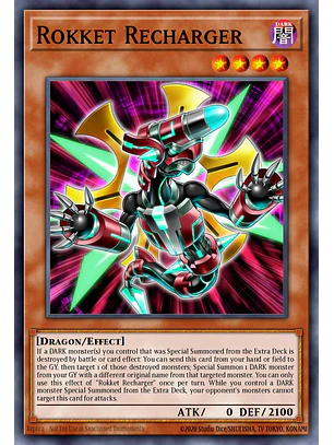 Rokket Recharger - BLGG-EN073 - Ultra Rare 1st Edition
