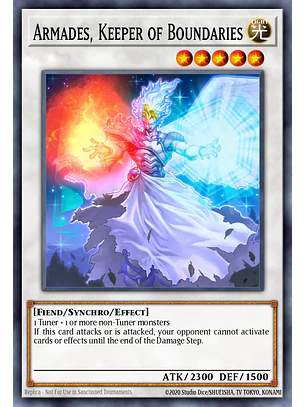 Armades, Keeper of Boundaries - BLGG-EN090 - Secret Rare 1st Edition