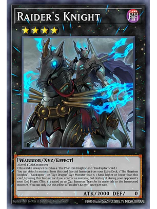 Raider's Knight - BLGG-EN099 - Secret Rare 1st Edition