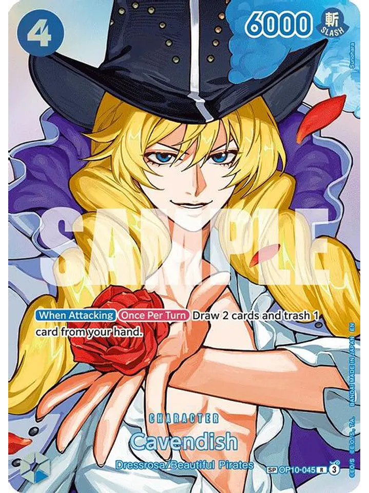 OP10-045 (Special Rare) Cavendish (SP) 1