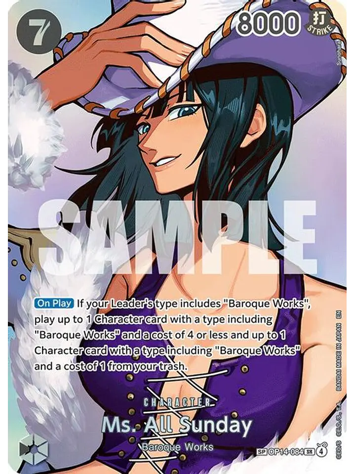 OP14-084 (Special Rare) Ms. All Sunday (SP) 1