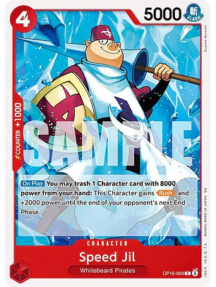 OP16-009 C Speed Jil