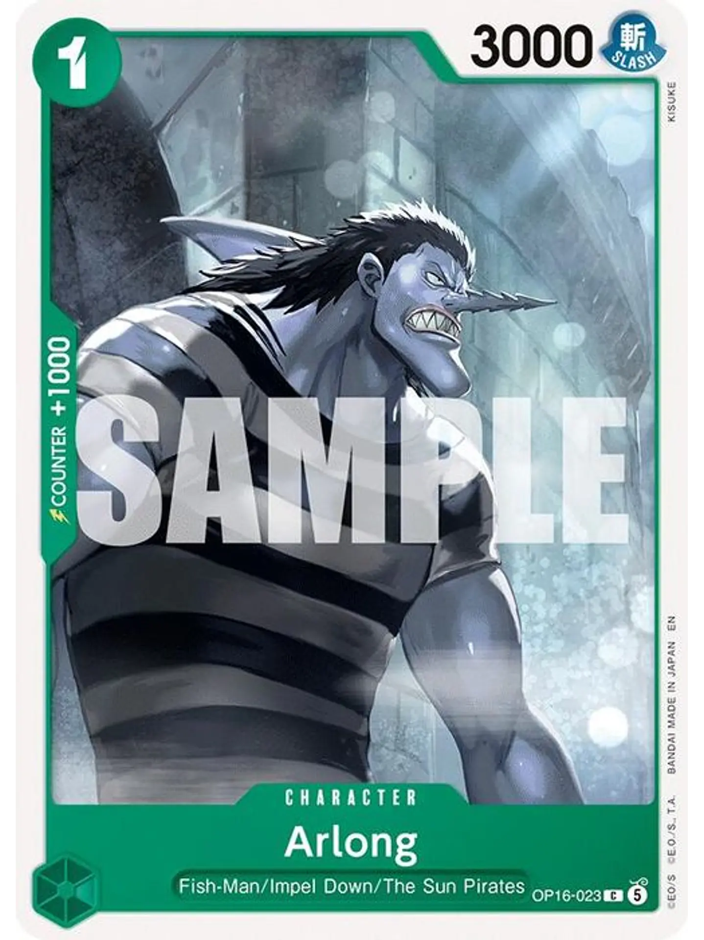 OP16-023 C Arlong 1