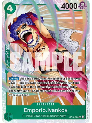 OP16-026 SR Emporio.Ivankov (026)