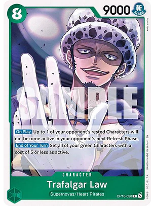 OP16-030 R Trafalgar Law (030)