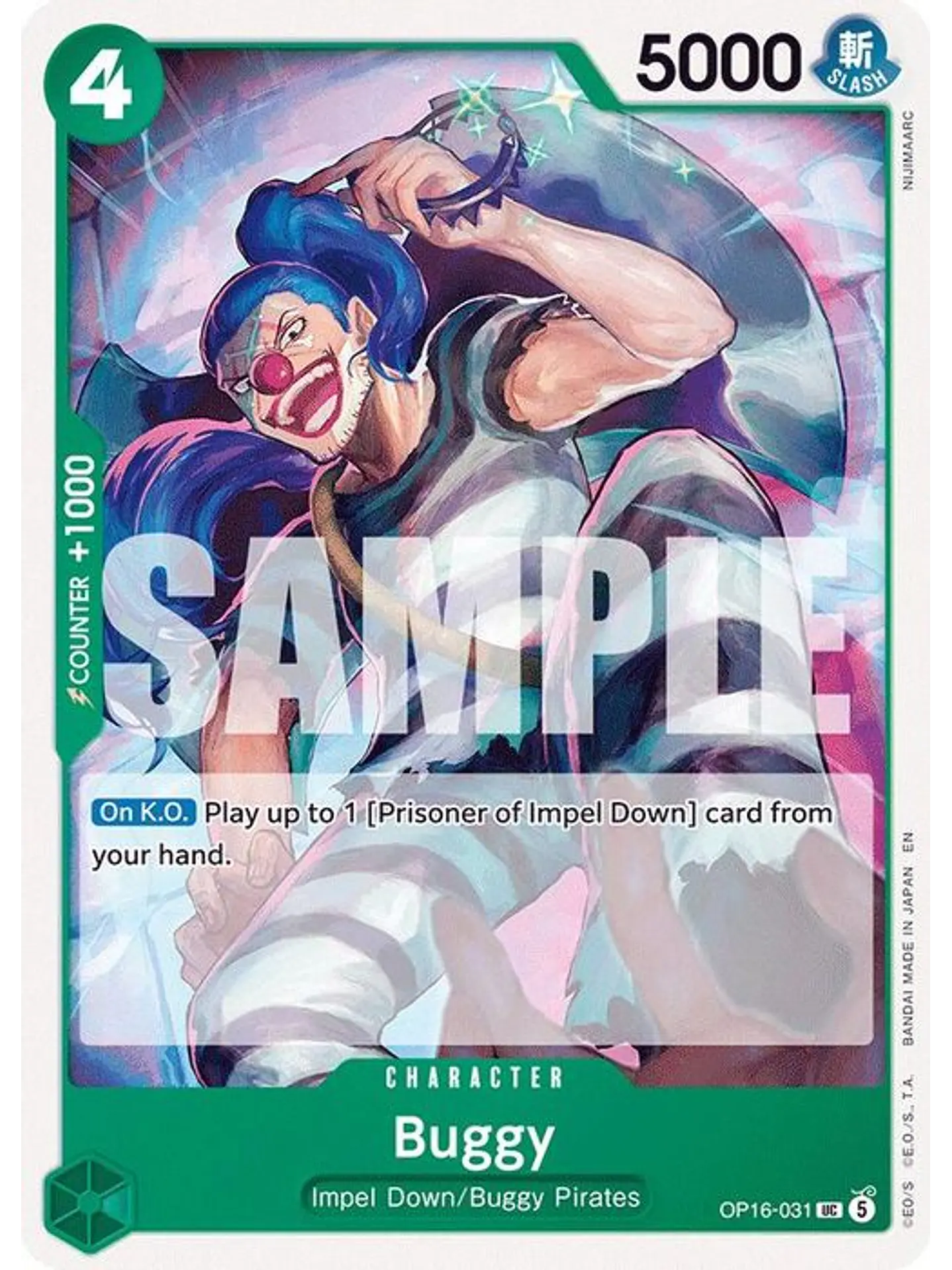 OP16-031 U Buggy (031) 1