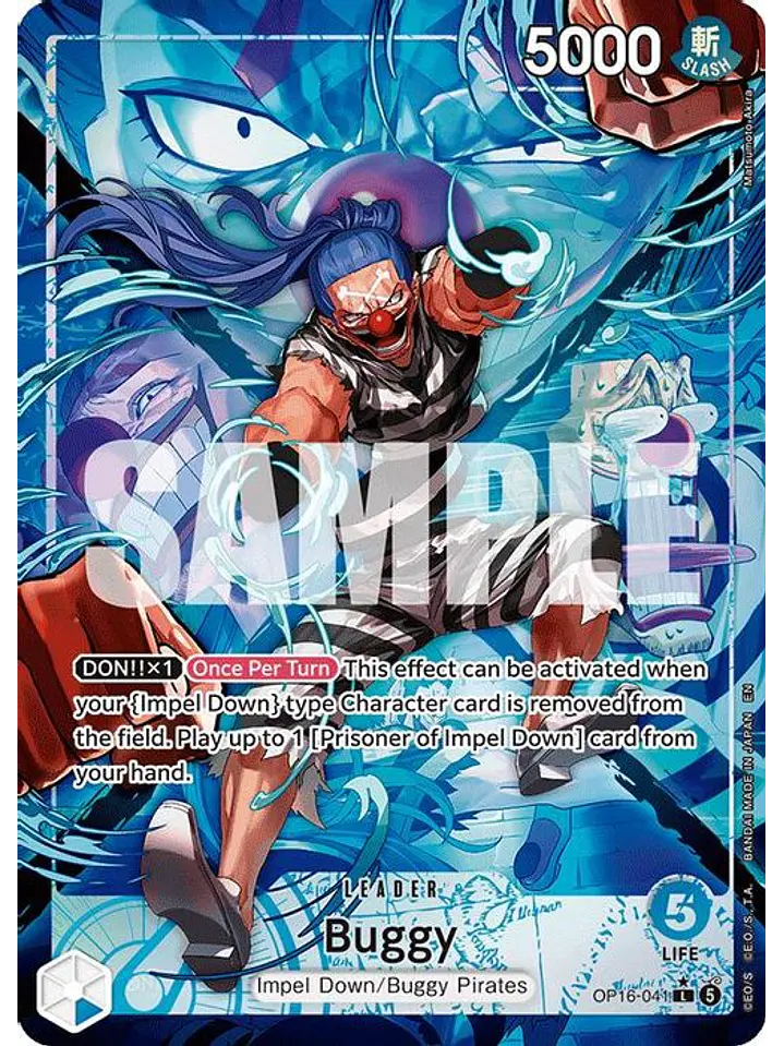 OP16-041 (Alternate Art) Buggy (041) 1