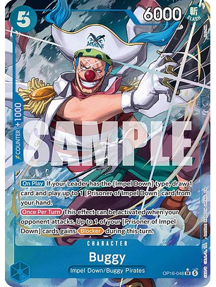 OP16-048 (Alternate Art) Buggy (048)