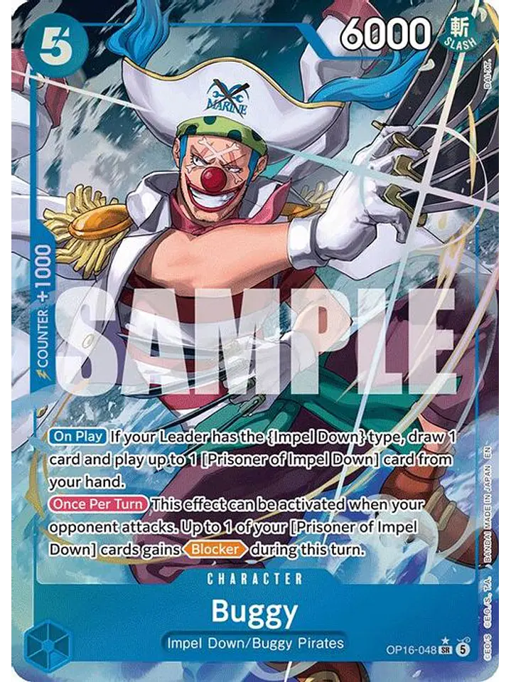 OP16-048 (Alternate Art) Buggy (048) 1