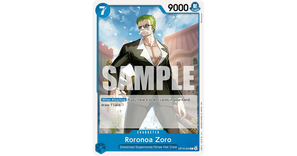 OP16-053 C Roronoa Zoro (053)