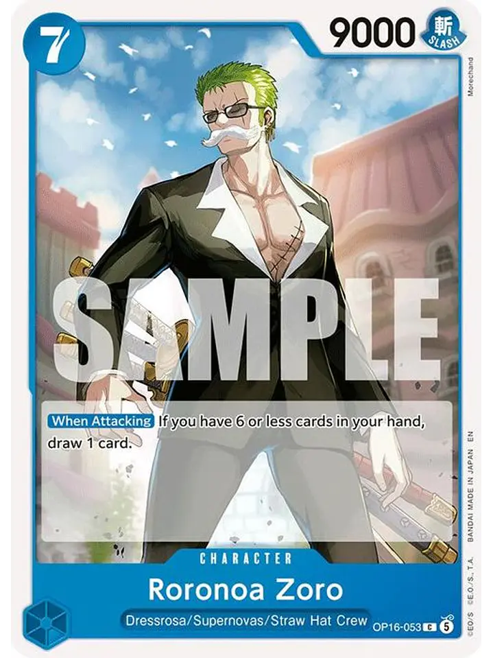 OP16-053 C Roronoa Zoro (053) 1
