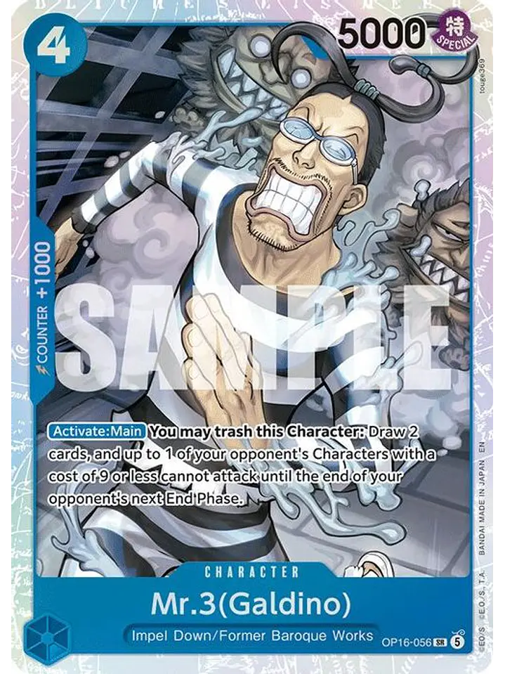 OP16-056 SR Mr.3(Galdino) (056) 1