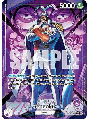OP16-060 (Alternate Art) Sengoku (060)