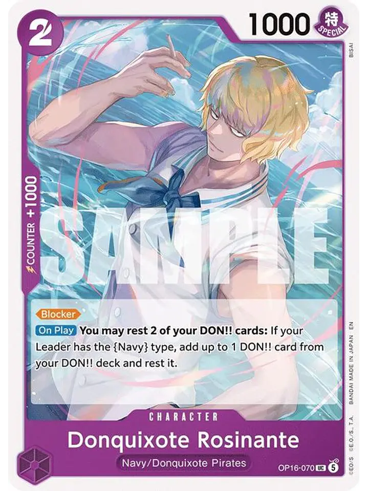 OP16-070 U Donquixote Rosinante 1