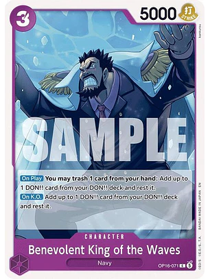 OP16-071 C Benevolent King of the Waves