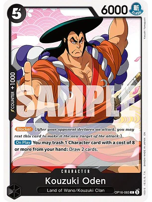 OP16-083 C Kouzuki Oden