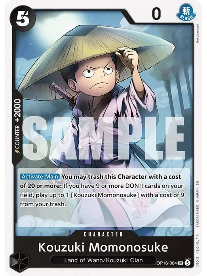 OP16-084 U Kouzuki Momonosuke (084) 1
