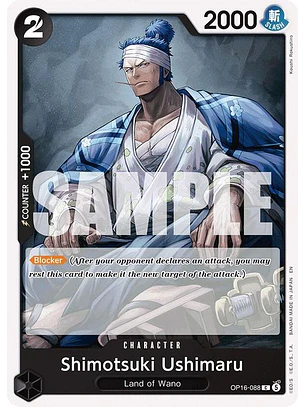 OP16-088 C Shimotsuki Ushimaru