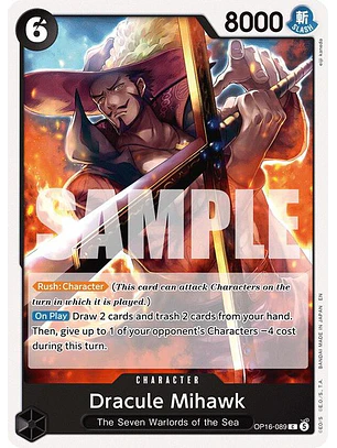 OP16-089 C Dracule Mihawk
