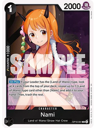 OP16-091 R Nami