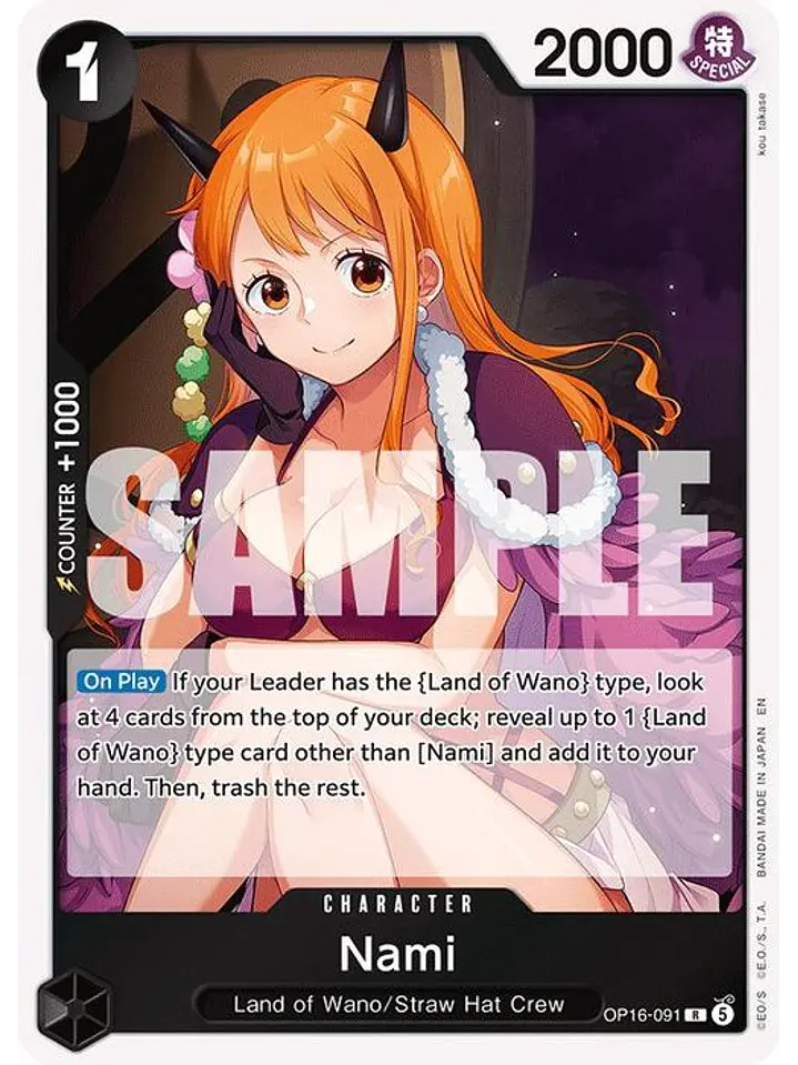 OP16-091 R Nami 1