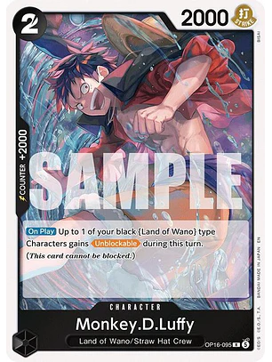 OP16-095 R Monkey.D.Luffy (095)