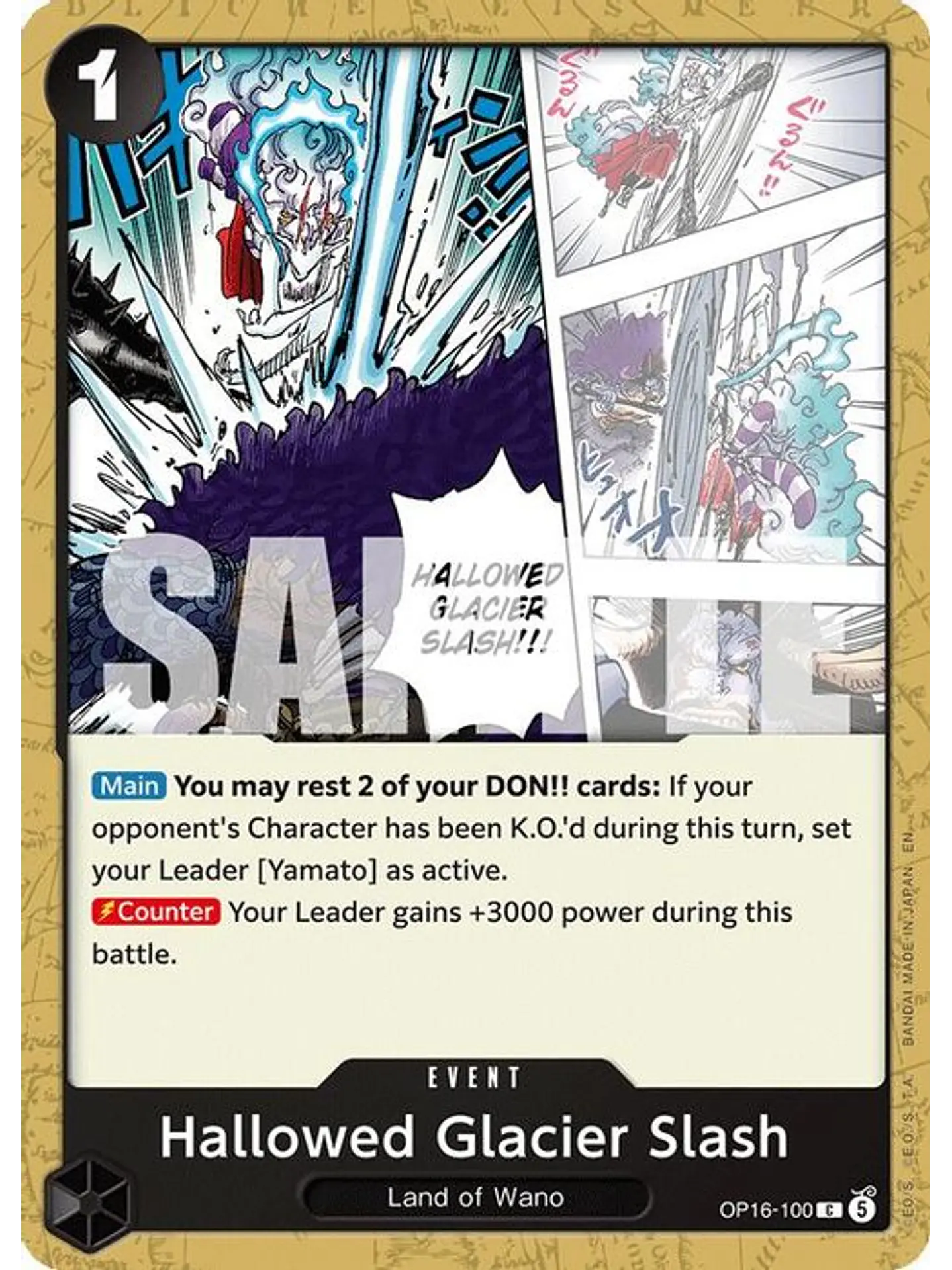 OP16-100 C Hallowed Glacier Slash 1