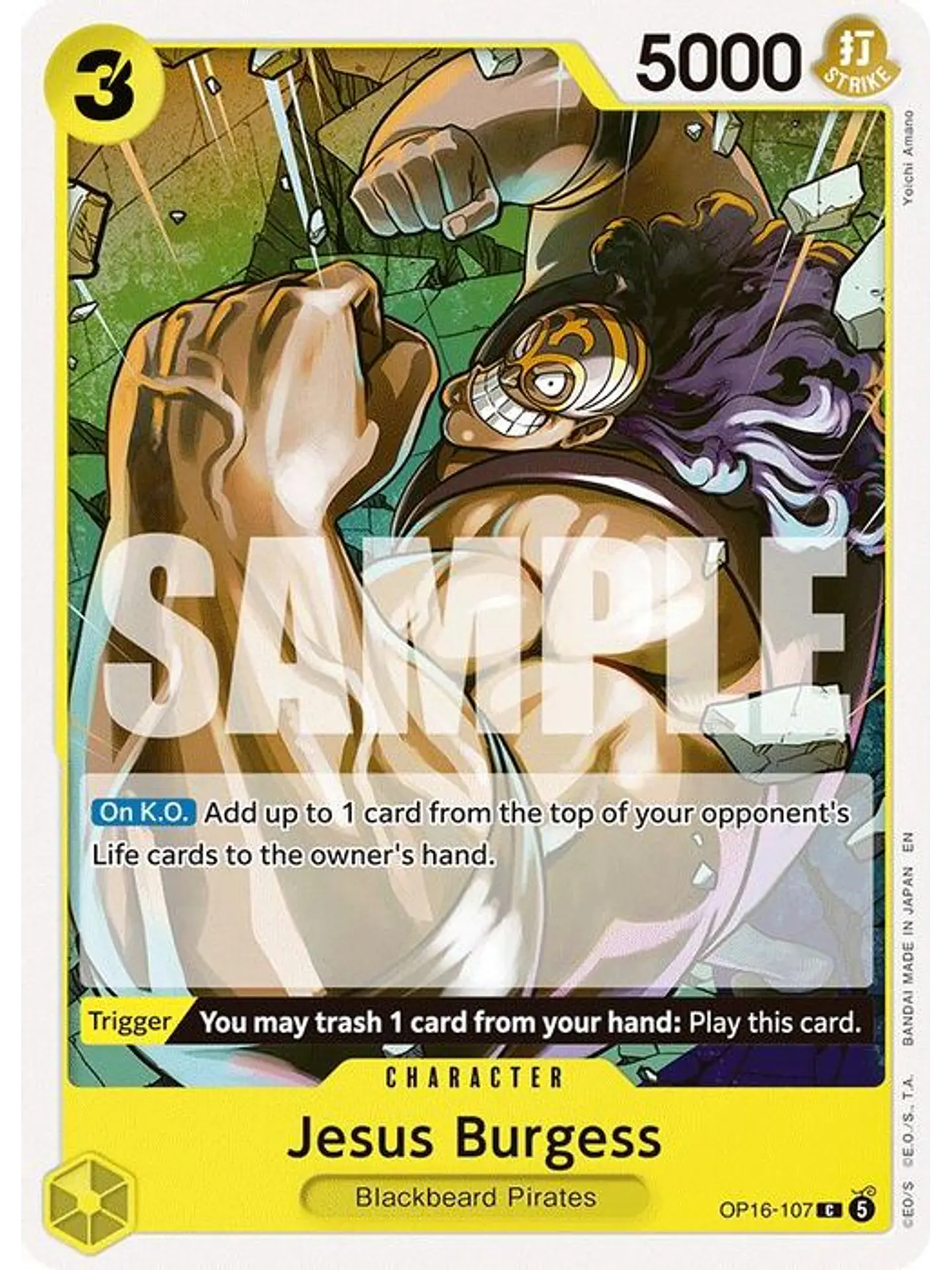 OP16-107 C Jesus Burgess 1