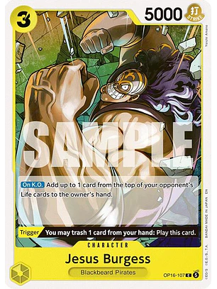 OP16-107 C Jesus Burgess