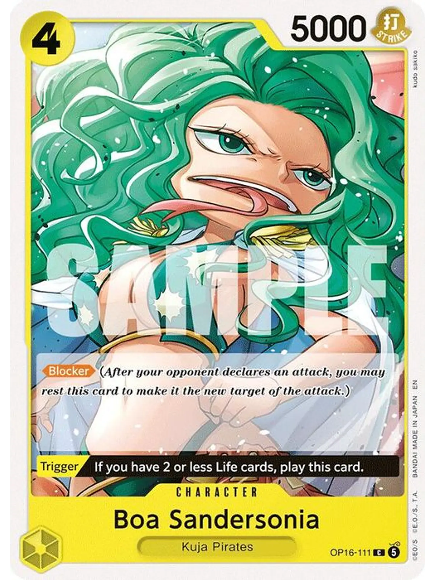 OP16-111 C Boa Sandersonia 1