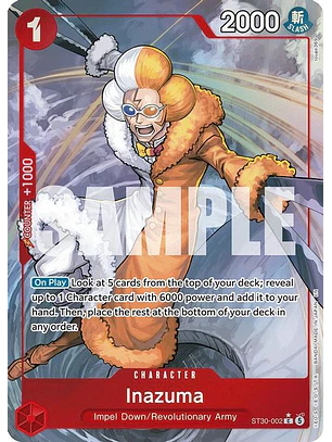 ST30-002 (Alternate Art) Inazuma