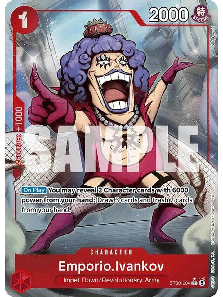 ST30-004 (Alternate Art) Emporio.Ivankov 1