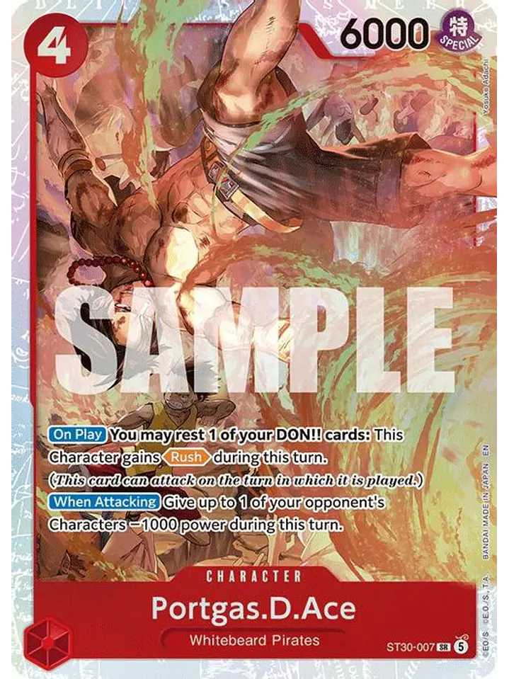 ST30-007 SR Portgas.D.Ace (007) 1