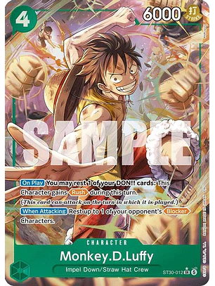 ST30-012 (Alternate Art) Monkey.D.Luffy
