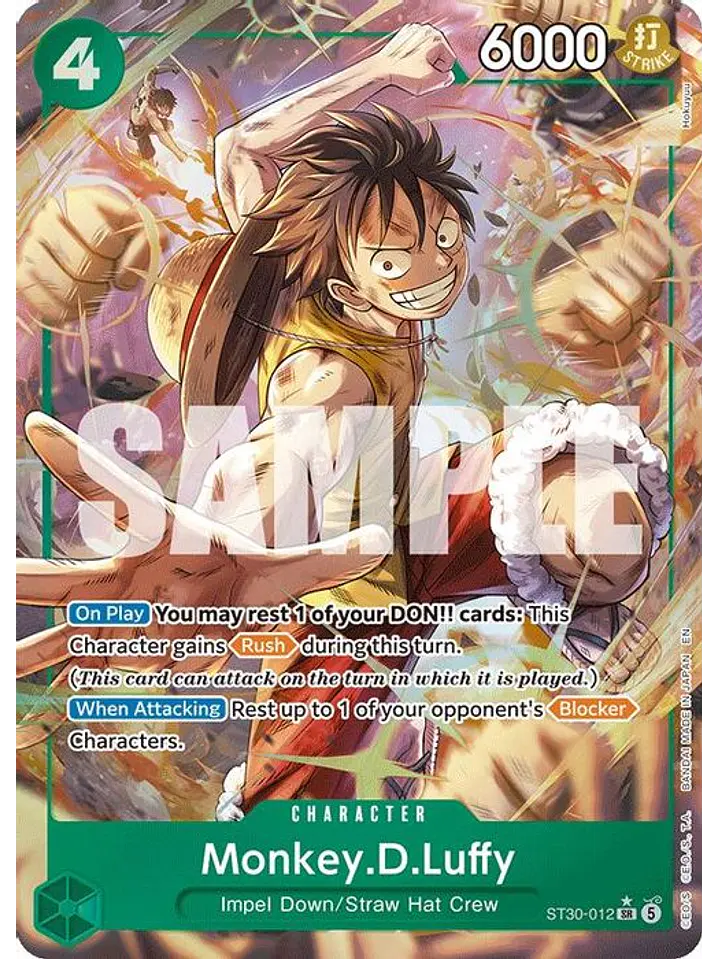 ST30-012 (Alternate Art) Monkey.D.Luffy 1
