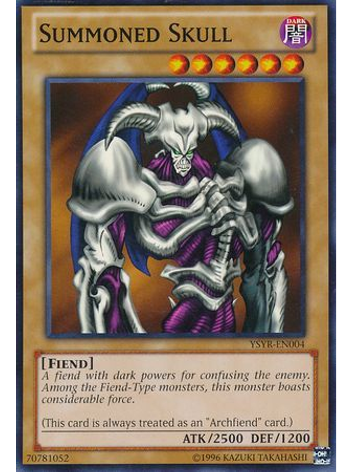 Summoned Skull - YSYR-EN004 - Common Unlimited 1